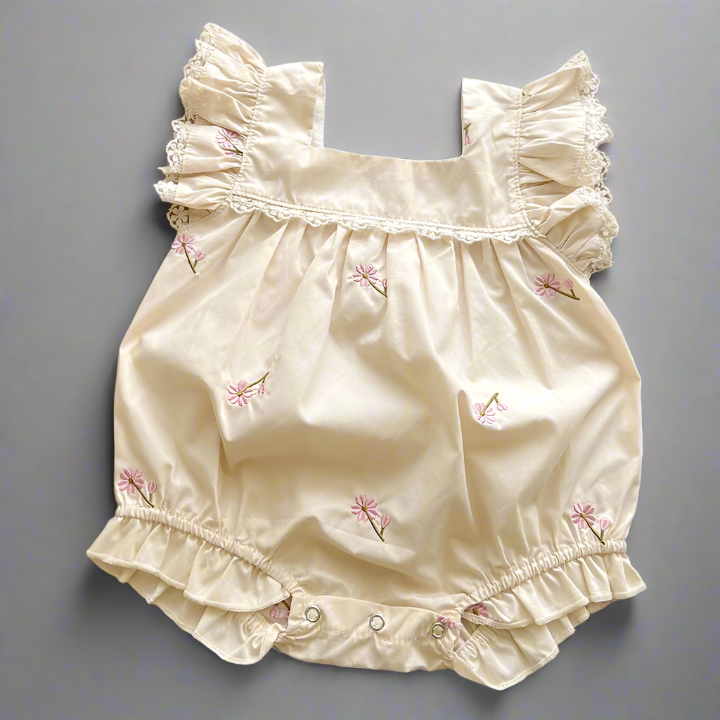 Floral Bubble Romper