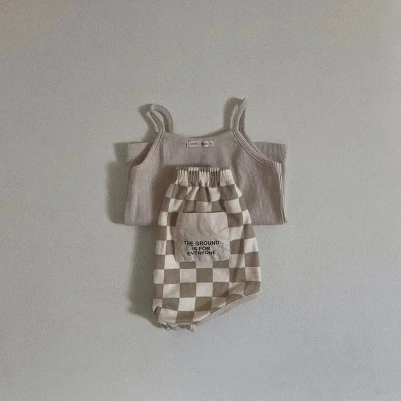 2-Piece Girl Checkers Set