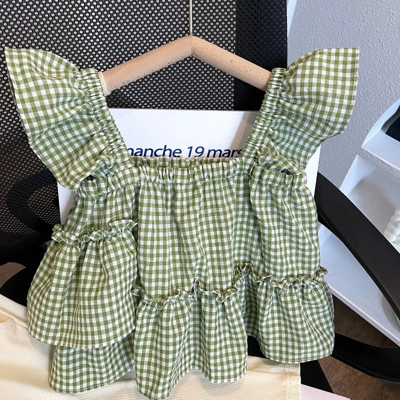 Girls Ruffle Set