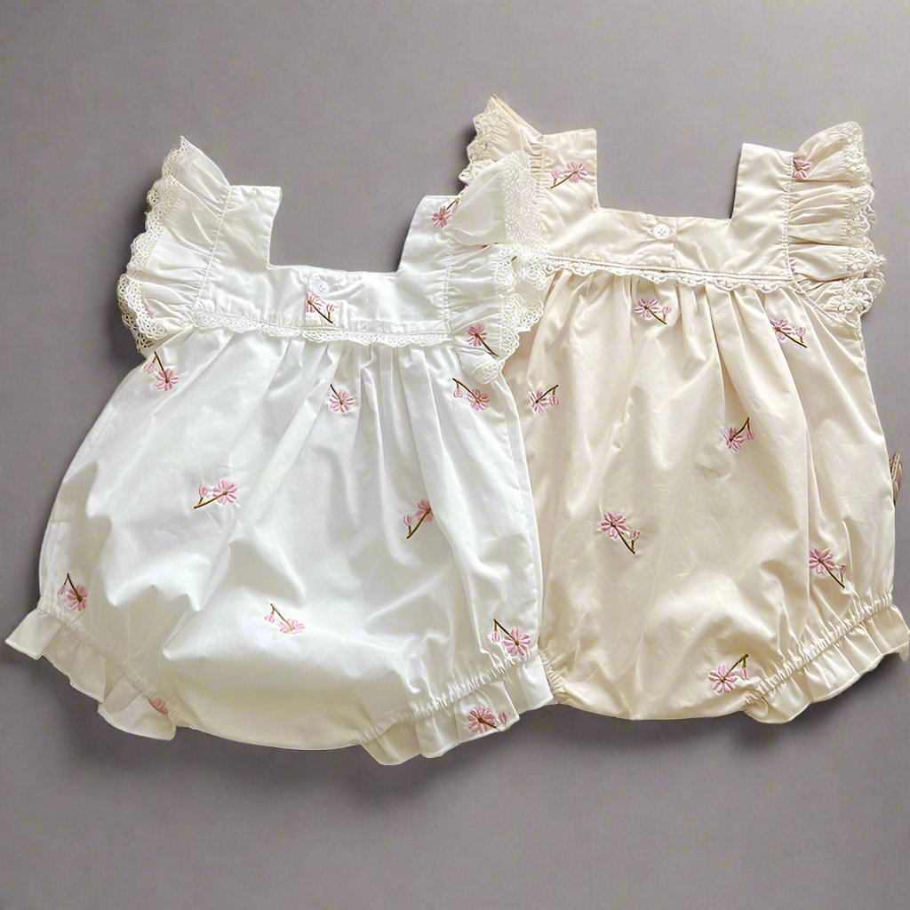 Floral Bubble Romper