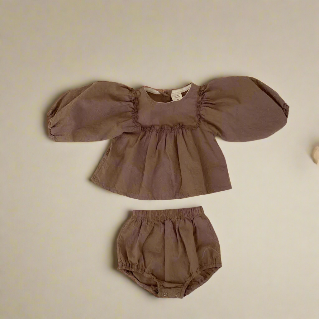 Girls Autumn Bloomer Set