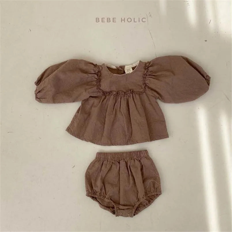 Girls Autumn Bloomer Set