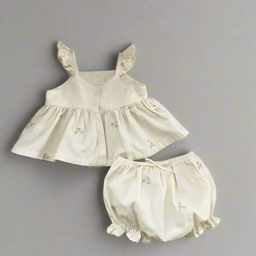 2-Piece Floral Bloomer Set