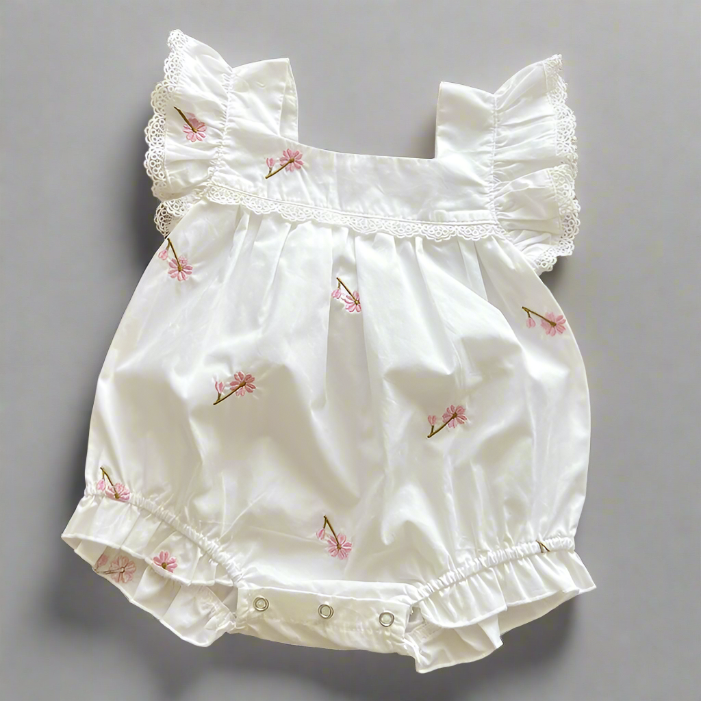 Floral Bubble Romper