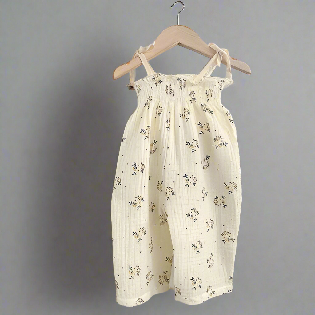 Girls Floral Romper