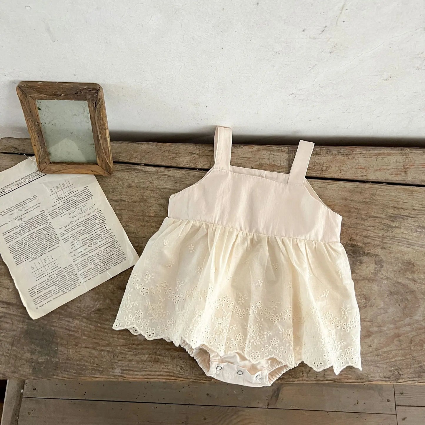 Girls Skirt Set/ Romper