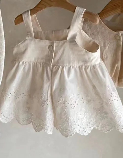 Girls Skirt Set/ Romper
