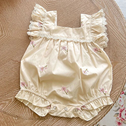 Floral Bubble Romper