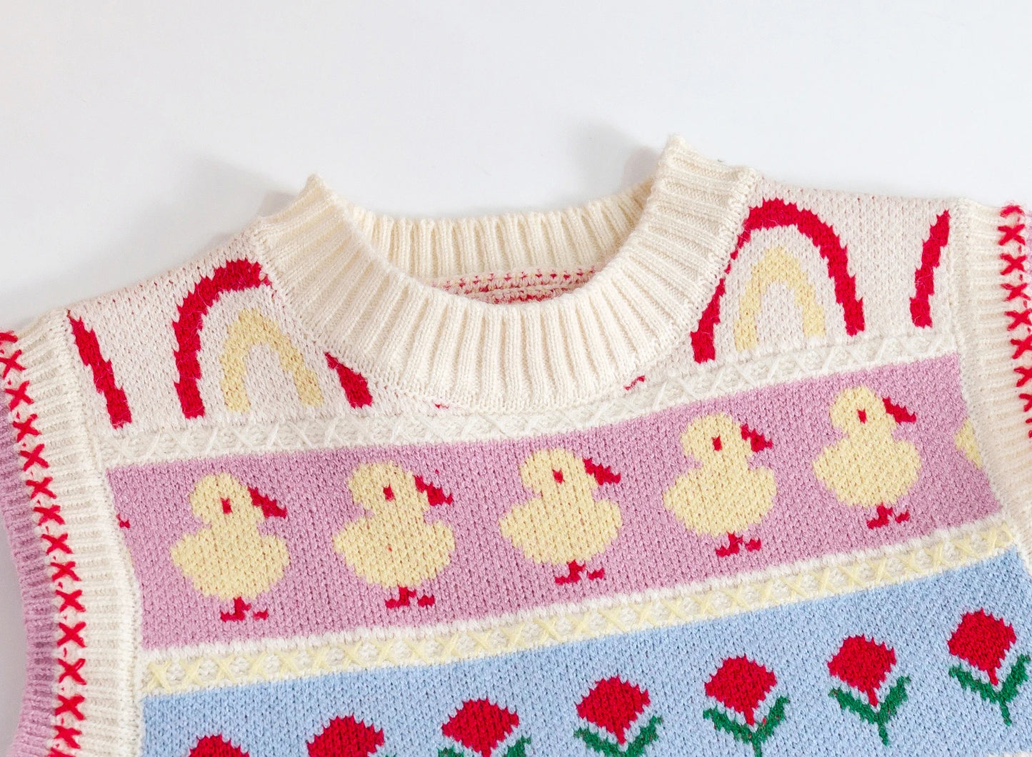 Crochet Knit Top Spring