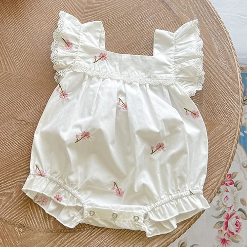 Floral Bubble Romper