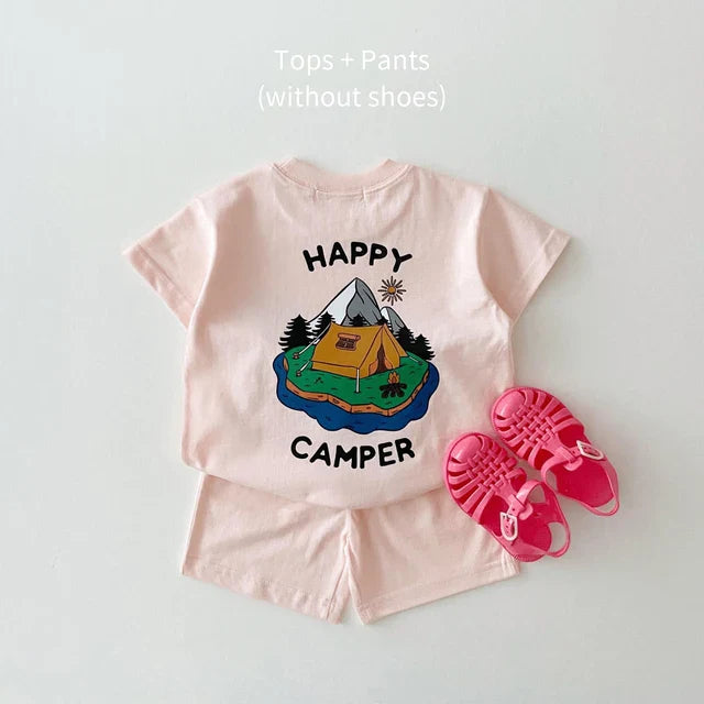 Kid/ Toddler Happy Camper Set