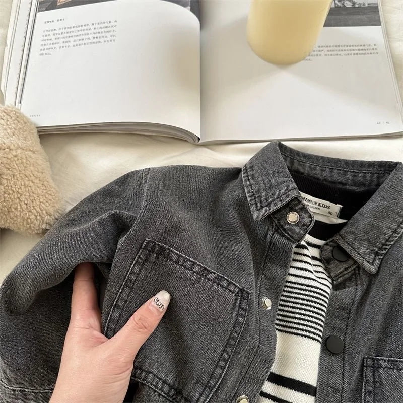 Denim Button Up