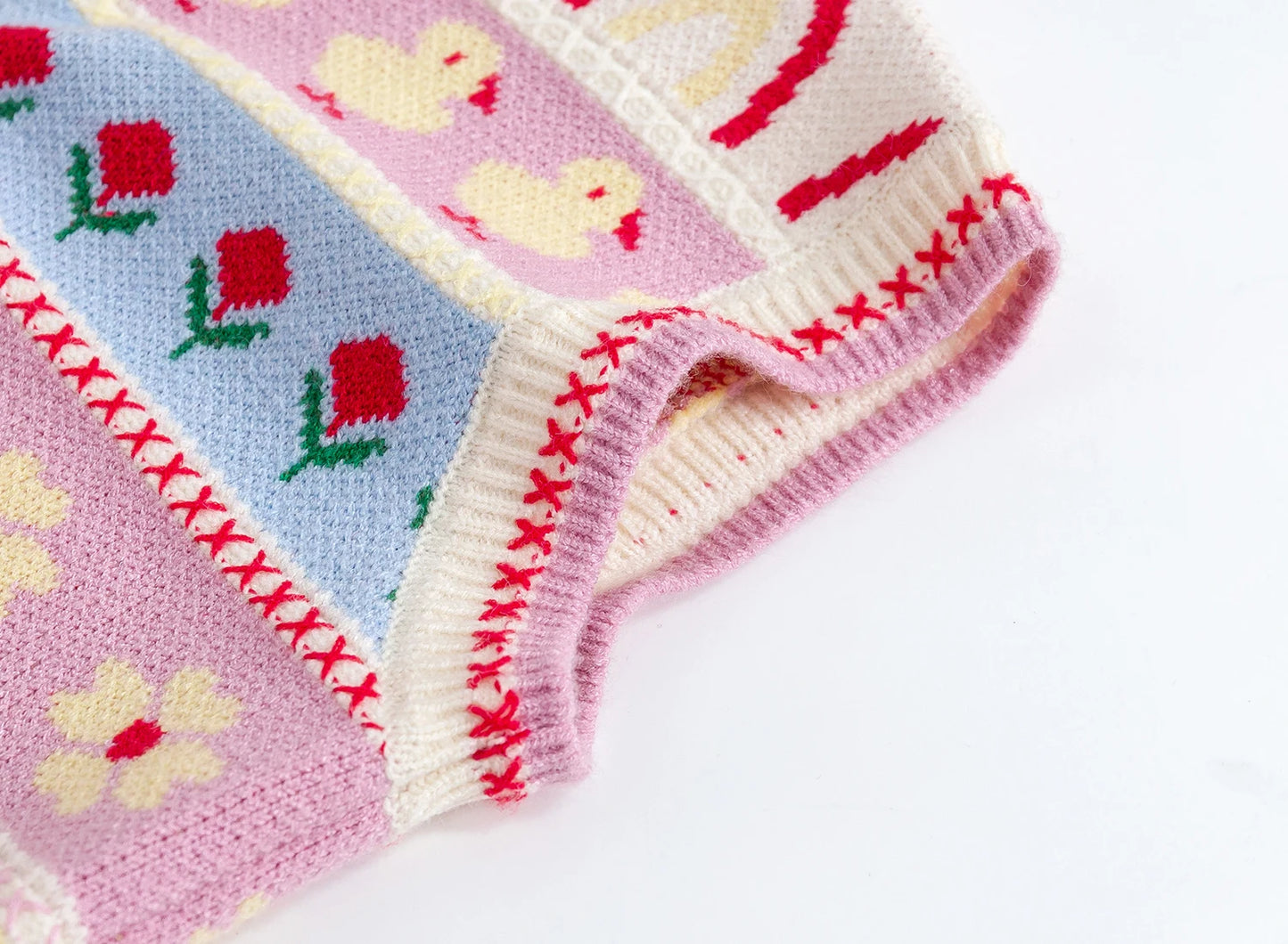 Crochet Knit Top Spring