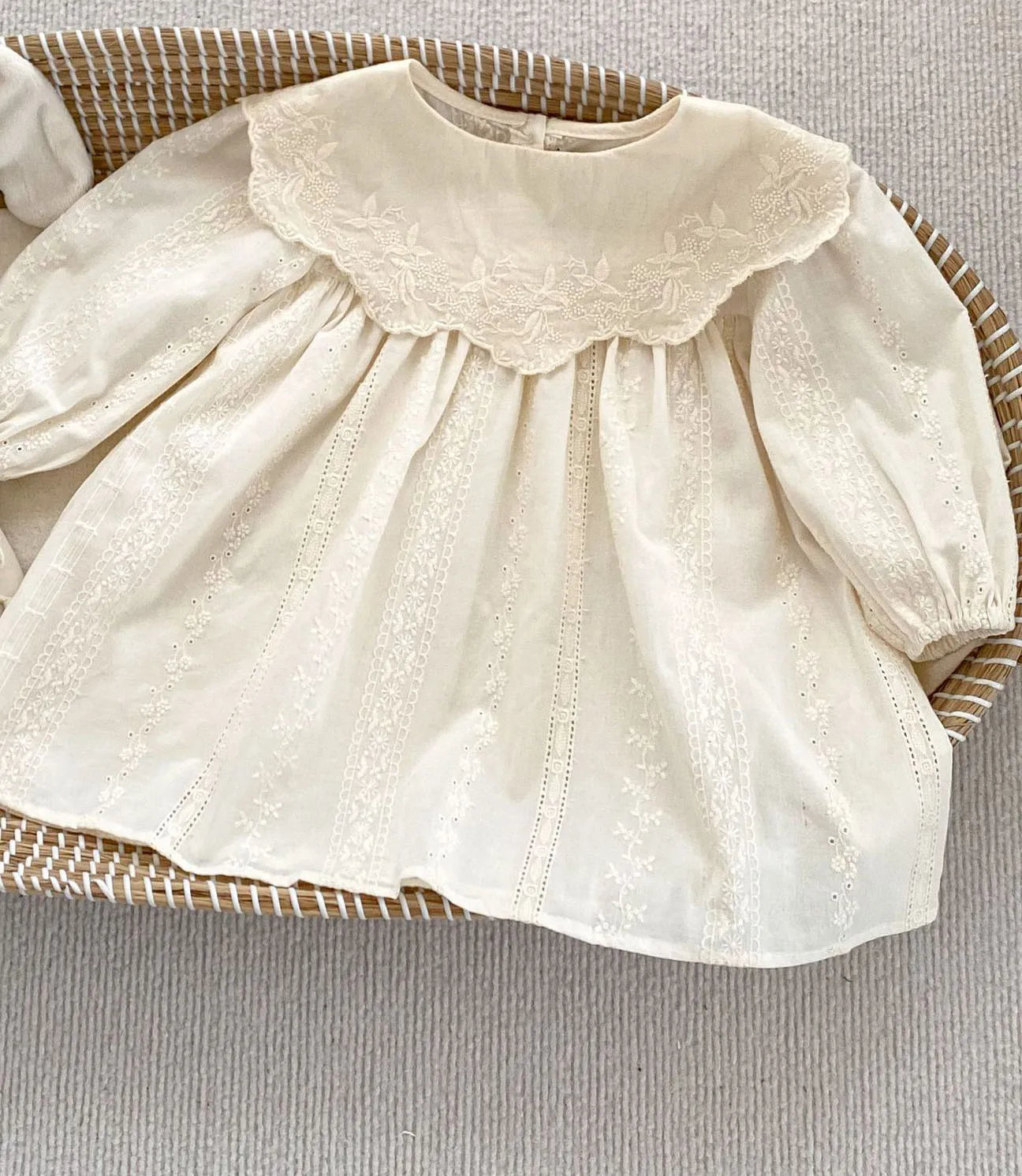 Vintage Beige Romper/ Dress