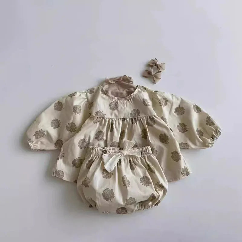 Girls Floral 2-Piece Set